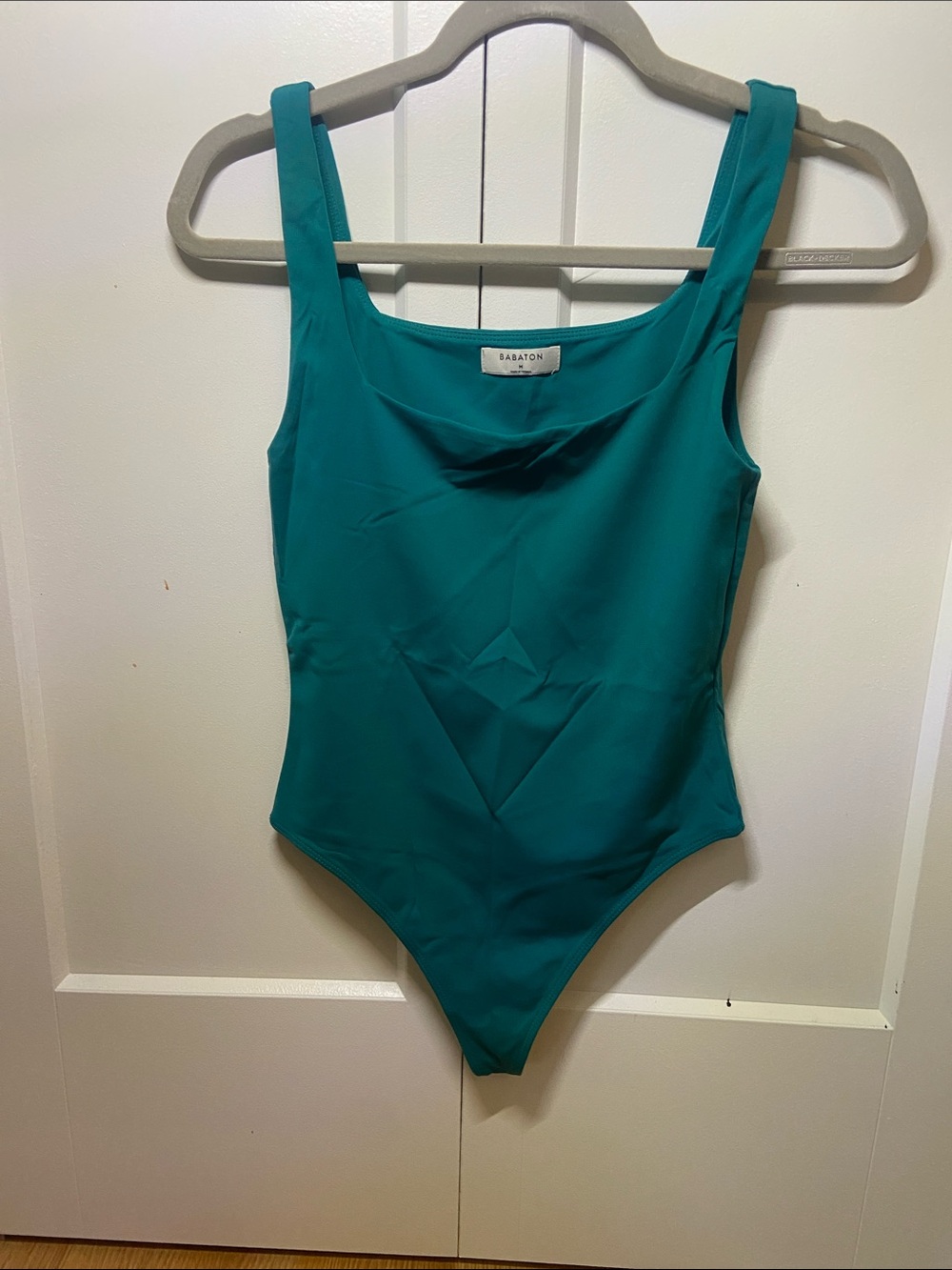 Babaton Teal Green bodycon body suit